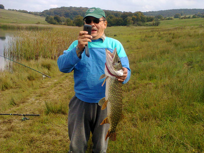 un coleg de "suferinta" cu o captura demna de o poveste de pomina :)