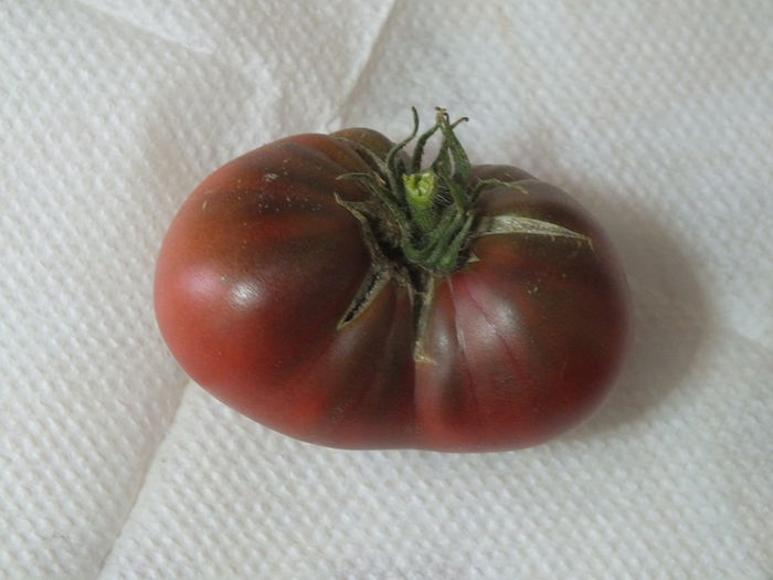Black Russian; Tomata cu gust foarte bun.
Septembrie 2014
