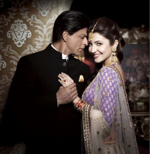 Shah Rukh Khan and Anushka Sharma