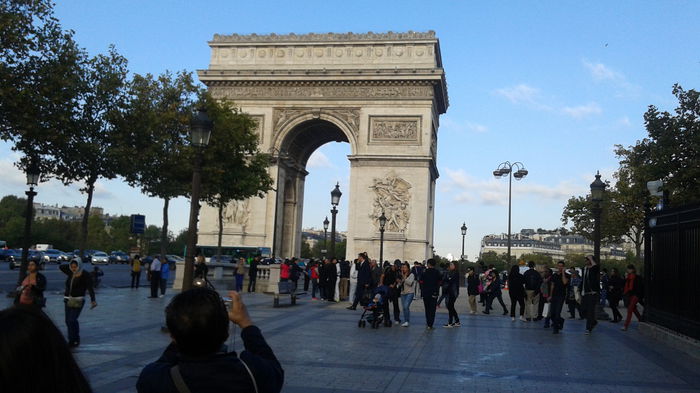 Paris 2014 033; Arcul de Triumf
