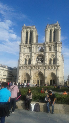 Paris 2014 051; Catedrala Notre Dames
