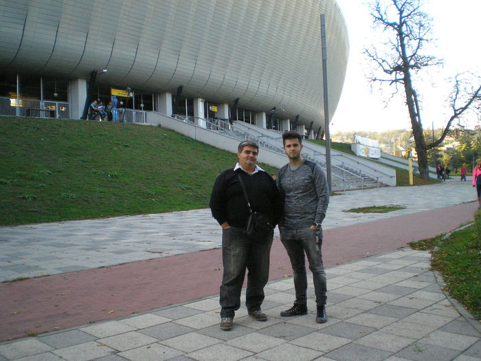 eu cu Robi la Cluj Arena - 01 CONTACT