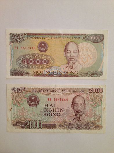 1000 si 2000 dong, Vietnam -28 lei