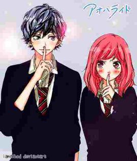 ao_haru_ride___futaba_y_kou_by_iameikod-d6yidjp - Ao haru ride