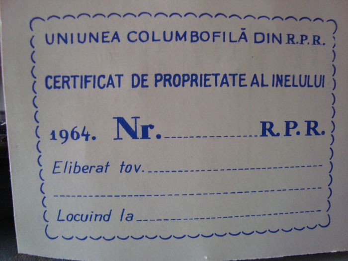 RPR 1964 - TALOANE  INELE