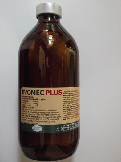 EVOMEC PLUS 500 ML 187,5 RON - PRODUSE PASTEUR