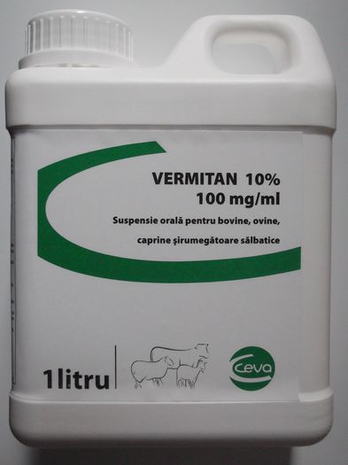 VERMITAN 10 % 1 L 141 RON - VERMITAN 1 L - 141 RON