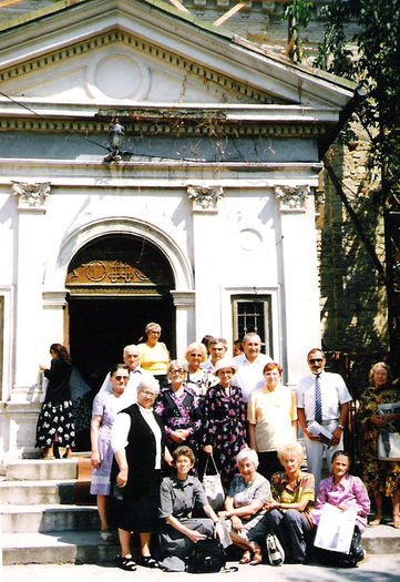 La parastasul Reginei Maria, 1999; Biserica Banu, Iasi 15 august 1999
