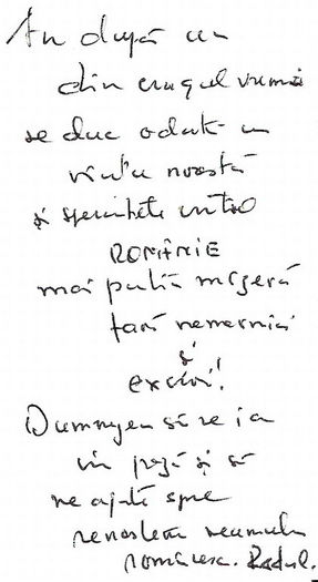 (continuare); Bucuresti, ianuarie 2000
