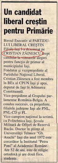24 Ore, Iasi 3 aprilie 2000