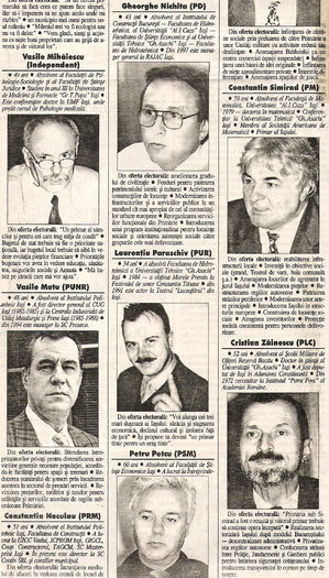Evenimentul, Iasi 1 iunie 2000