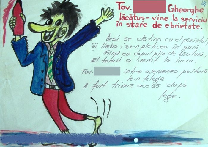 Gazeta de perete - Amintiri dinainte de 1989-1