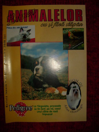 un nr din colectia revistei - L2 - Literatura despre animale in general