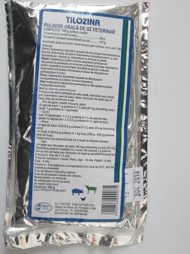 TILOZINA 58% 100 G 39,5 RON