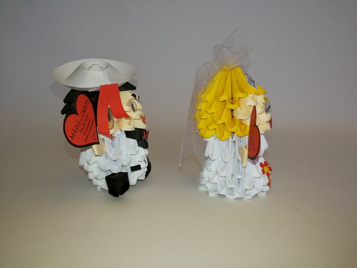 5 - Marturii de nunta - ORIGAMI 3D
