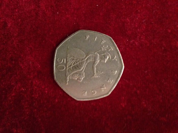 50 pence, 1997, Anglia - 1,80 lei