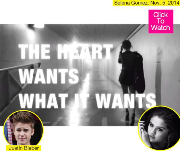 selena-gomez-justin-bieber-heart-wants-music-tsr - Selena Gomez The heart wants what It wants