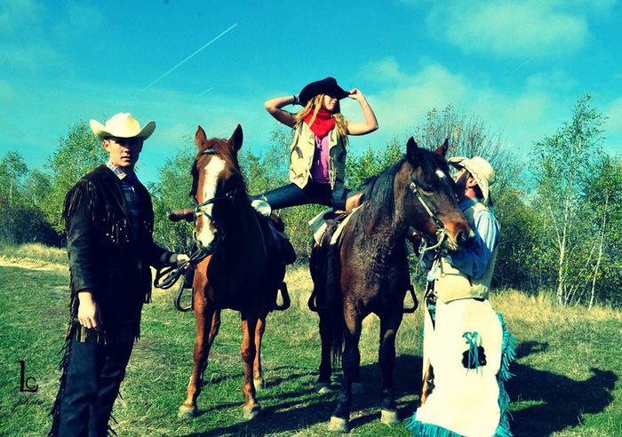 Vandam calare - western cowboy