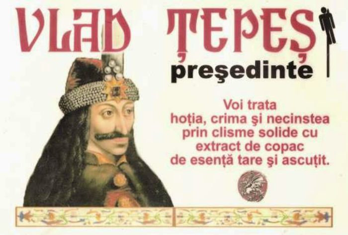 Tepes presedinte - Poze haioase pamflet