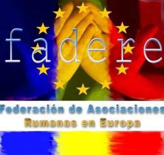 sigla FADERE; =Federația asociațiilor de români din Europa
