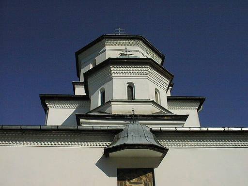 Turla_bisericii - Manastirea Tismana