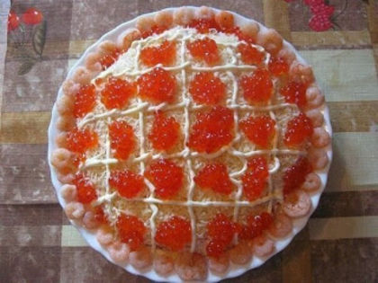 Salata Regal - Idei de aranjare a platourilor pentru  mese festive si ocazii speciale