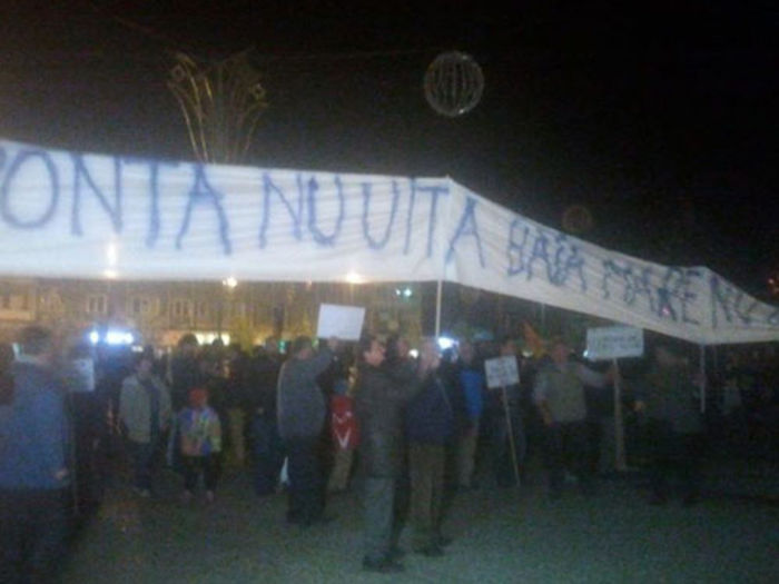 Baia Mare-"Ponta nu uita,BM nu te vrea!"