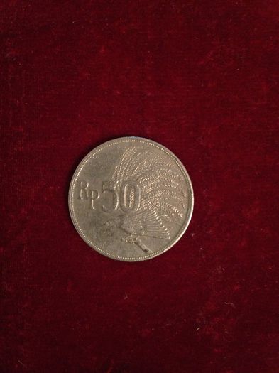 50 rupiah, 1971, Indonezia -3,20lei - Monede de vanzare