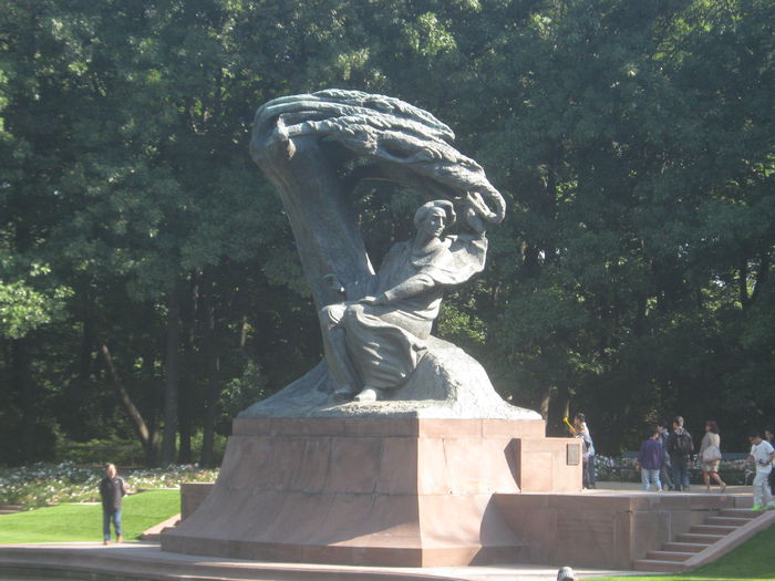 Statuia lui Chopin - Varsovia