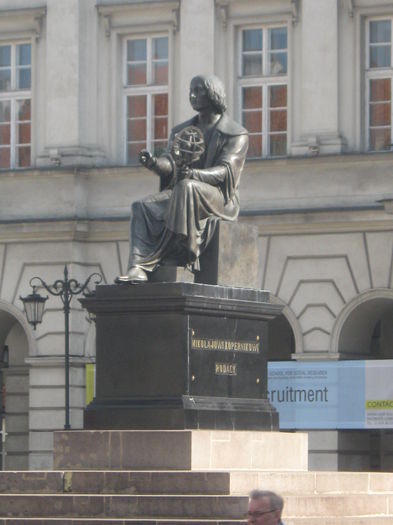 Statuia lui Copernic - Varsovia