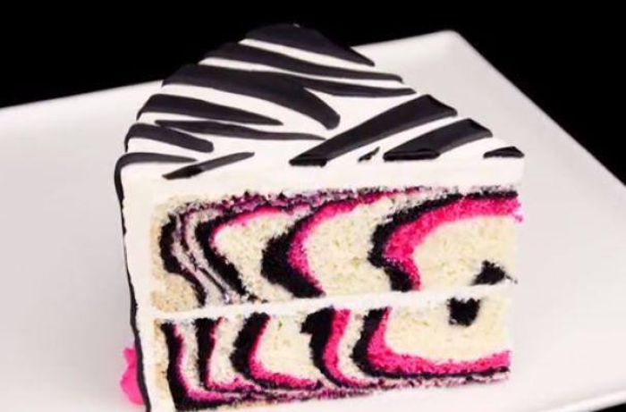 Tortul zebra - Platouri cu dulciuri