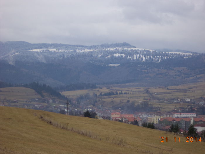 A venit si zapada la Toplita