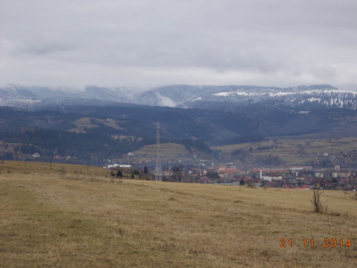 Zapada pe Varful Batrana - ALPINELE-in noiembrie pe deal