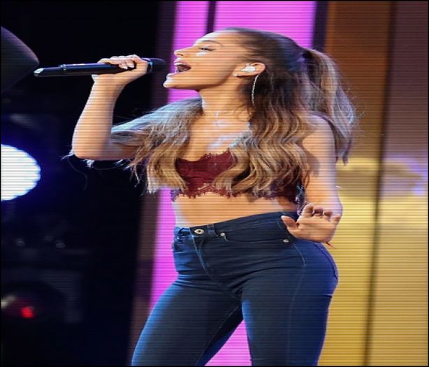 Ariana Grande doing rehearsals for A Very Grammy Christmas in LA - 2O14 - shows AND appearances_ 2O14 xx