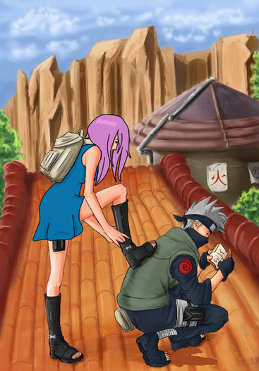 Iola and Kakashi2 - 01 My first RPC-Naruto Shippuden