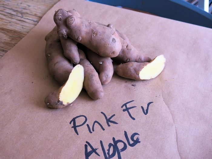 Pink Fir Apple - cartofi