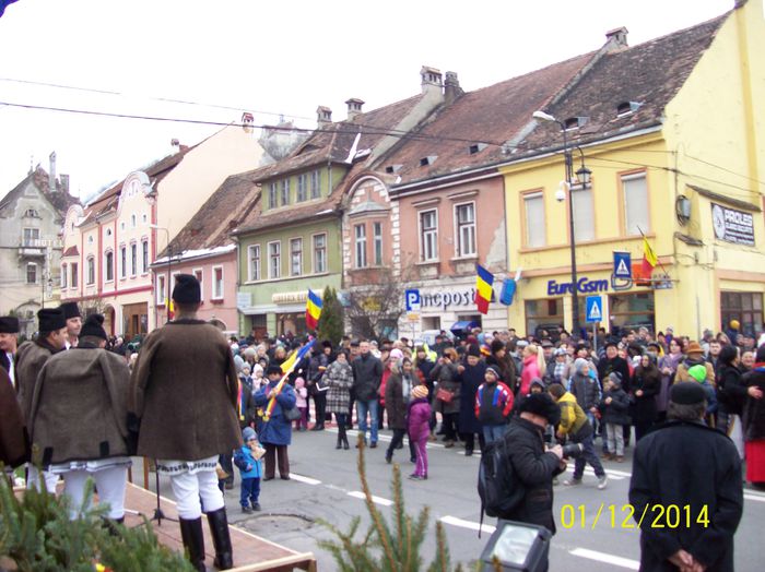 100_8127 - AA 1 DECEMBRIE 2014 LA SIGHISOARA SARBATOAREA A 96 DE ANI DE LA MAREA UNIRE