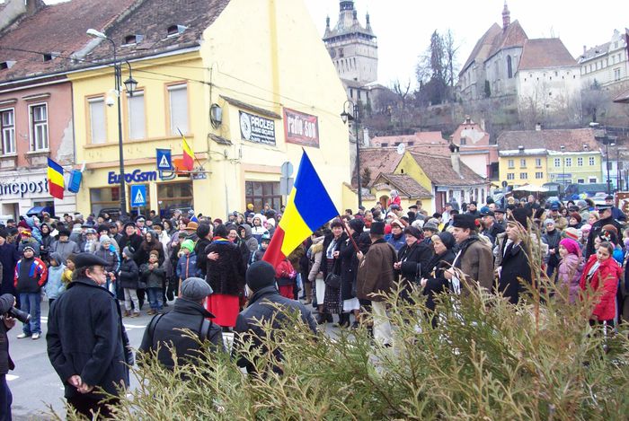 100_8128 - AA 1 DECEMBRIE 2014 LA SIGHISOARA SARBATOAREA A 96 DE ANI DE LA MAREA UNIRE