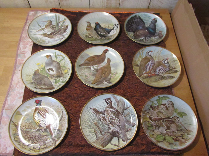 GAMEBIRDS - FARFURII DECORATIVE DIN PORTELAN