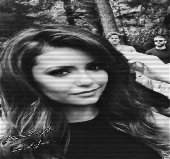 ;_ [sta rezemata de un pom si se uita la zapada zambind] - come to - mystic forest
