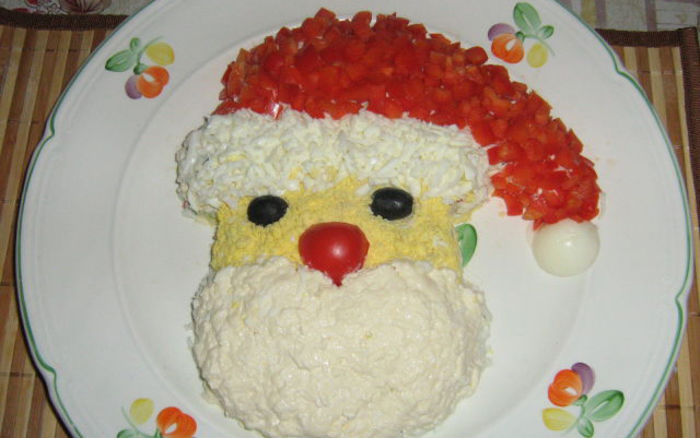salata pentru noul an 2 - Idei de aranjare a platourilor pentru  mese festive si ocazii speciale