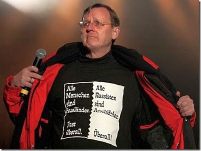 Bodo Ramelow -lider Die Linke(DE) - Diaspora RO-vot 2014 _ stiri diverse