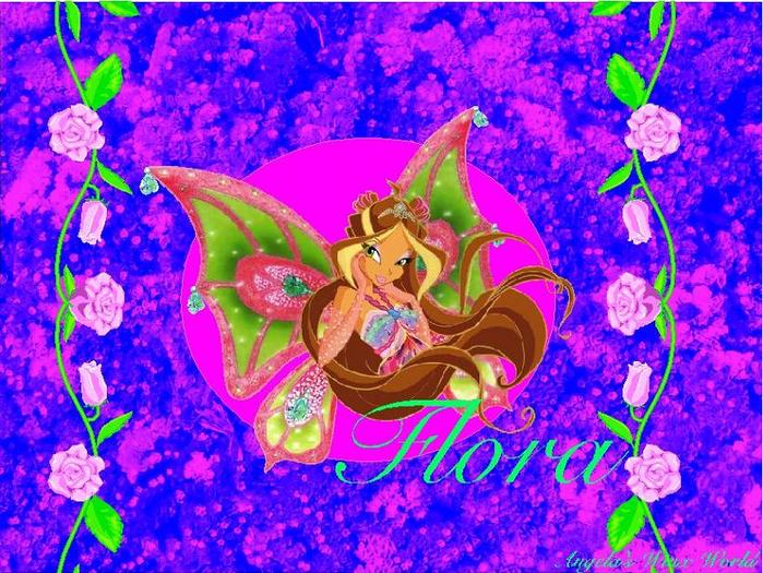 Flora - Wallpapare rare Winx