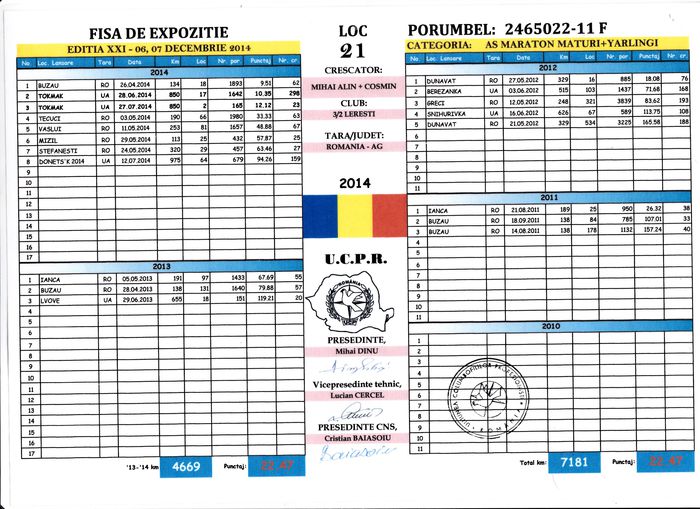 fisa expo loc 21 As Maraton - 2014