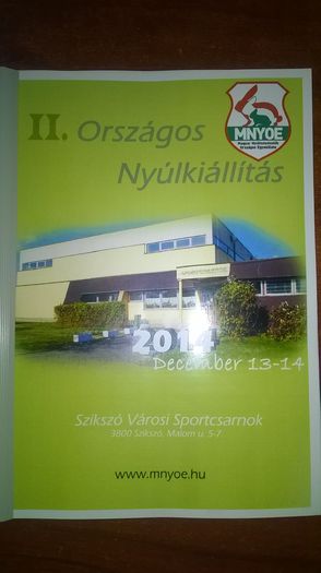 Catalogul Expozitiei - Expozitia Szikszo 13-14 decembrie 2014
