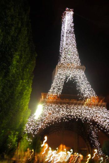  - Eiffel Tower at Christmas Time