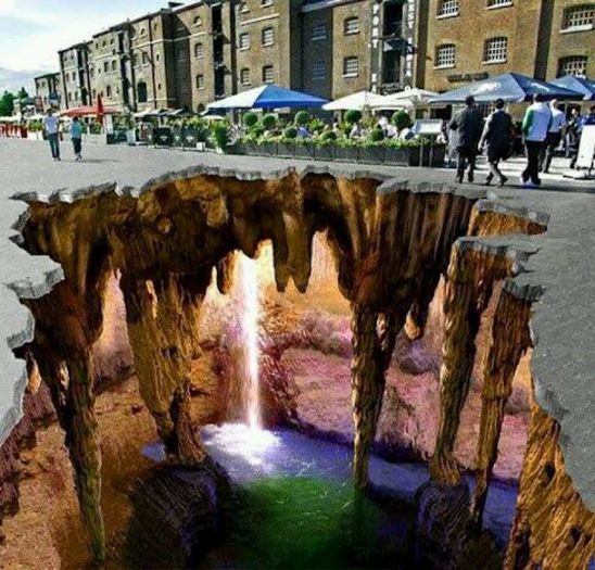  - Chalk 3D Art