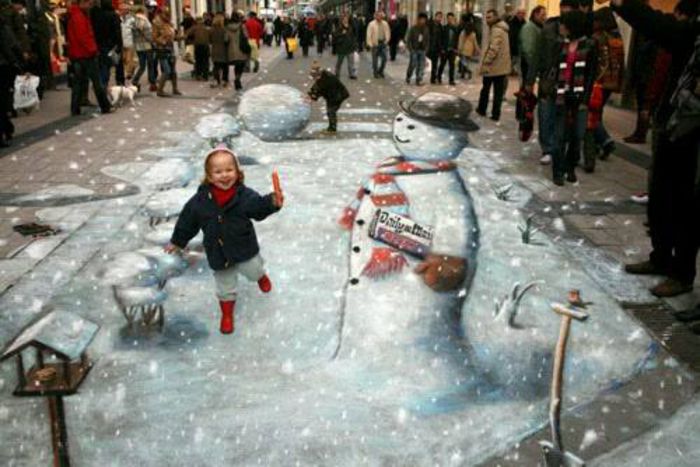  - Chalk 3D Art