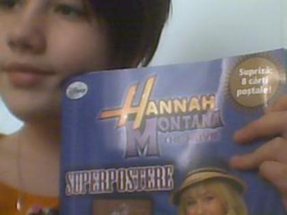 carte cu postere - lucrurile mele Hannah Montana