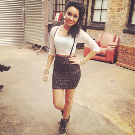 leigh-anne-pinnock-and-h-and-m-love-is-hard-suspender-skirt-gallery - Leigh-Anne Pinnock